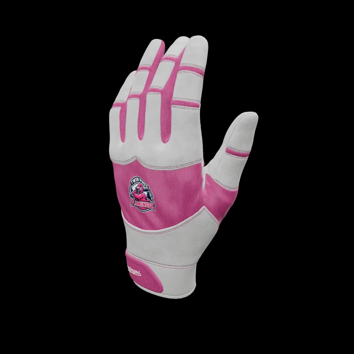 Pink Out custom batting glove